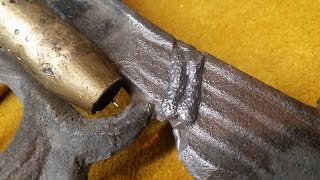 Mig Welding broken Cast Iron [upl. by Shute]