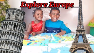 Explore EuropeFun Facts about the Continent Europe for kids [upl. by Hakilam617]