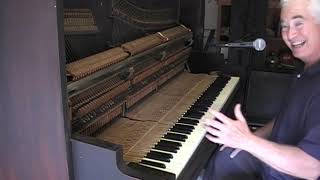 Old Saloon piano in tune [upl. by Eiramnaej]