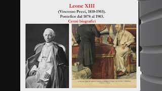 Lenciclica Rerum novarum 1891 di Papa Leone XIII videoconferenza del 23042021 [upl. by Downall]