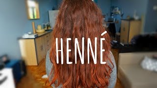 HENNÉ  se colorer les cheveux naturellement  Harmony Lu [upl. by Doersten]