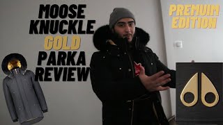 Moose Knuckle Premium Gold Edition Parka Review [upl. by Aggappe]