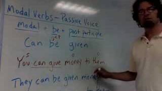 Modal Verbs in the Passive Voice [upl. by Eidak]