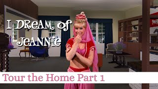 I Dream of Jeannie Home Tour Part 1 CG Tour [upl. by Aerahs832]