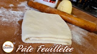 Pâte Feuilletée Maison  Recette Facile [upl. by Colp]