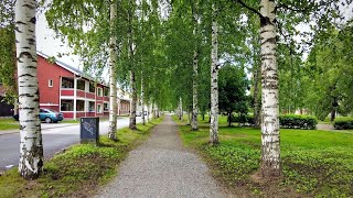 Walking in the City Center of Kokkola Finland [upl. by Hnacogn157]