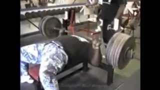 600 lb Bench Press for 3 Reps RAW  JAMES HENDERSON [upl. by Langan]