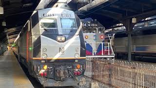 Spring fever on New Jersey Transit Visiting South Orange and Hoboken Railroad Museum 31121 [upl. by Akemak]