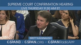 LIVE Confirmation hearing for Supreme Court nominee Judge Brett Kavanaugh Day 3 [upl. by Goddard]