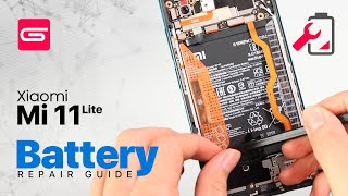 Xiaomi Mi 11 Lite Battery Replacement BP42 [upl. by Esila390]