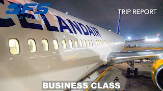 TRIP REPORT  Icelandair  767 300  New York JFK to Reykjavík KEF  Business Class [upl. by Htnicayh]