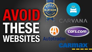 Car Buying Websites to Find Deals on Used Cars  Review of Carvana Autotrader Carmax and Others [upl. by Niklaus650]