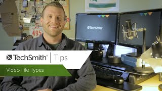 TechSmith Tips  Understanding Video File Types [upl. by Khalin206]