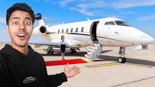 I Tried ₹750000 Private Jet Ticket [upl. by Pentheam]