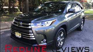 2018 Toyota Highlander Limited – The Safe Choice [upl. by Holey]