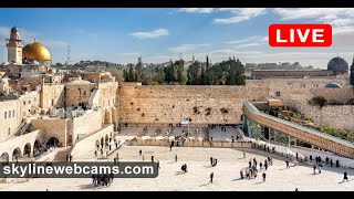 🔴 Live Webcam from the Western Wall in Jerusalem [upl. by Deborah]