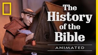 The History of the Bible Animated  National Geographic [upl. by Peterus]