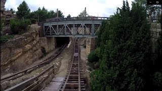 Big Grizzly Mountain Runaway Mine Cars On Ride POV  Hong Kong Disneyland [upl. by Mcgurn]