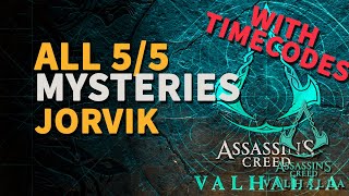 Jorvik All Mysteries Assassins Creed Valhalla [upl. by Tera]