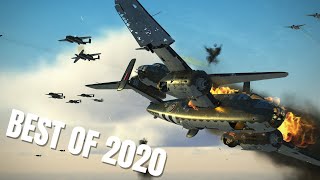 Best of 2020 MEGA Crash Compilation Feat IL2 Sturmovik DCS amp Rise of Flight [upl. by Lorrad]