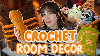 CROCHETING RETRO INSPIRED DECOR [upl. by Alhsa]