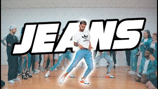 Justin Quiles  Jeans  Coreo Oficial por Emir Abdul Gani🕺 [upl. by Owain]