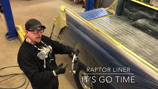 How to spray raptor liner step by step [upl. by Octavus315]