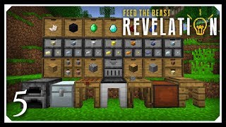 How To Play FTB Revelation  Storage Drawers Storage Solutions  E05 Modded Minecraft For Beginners [upl. by Rabkin297]