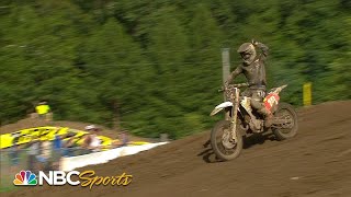 Pro Motocross Round No 2 Loretta Lynns Ranch  EXTENDED HIGHLIGHTS  82220  Motorsports on NBC [upl. by Geraldine]