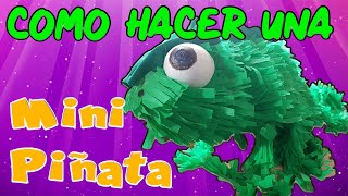 Cómo hacer mini piñatas │ Rapunzel [upl. by Temme]