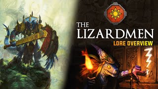 WARHAMMER FANTASY LORE Lustria and The Lizardmen  History and Lore  Total War Warhammer 2 [upl. by Burny519]