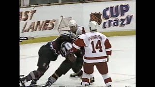 1997 Playoffs Red WingsAvalanche Series Highlights [upl. by Rajiv227]