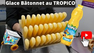 Glace bâtonnet TROPICO Facile faire TEST [upl. by Marius]