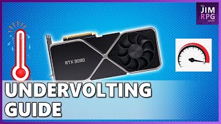 Undervolting and Underclocking GPU Guide MSI Afterburner [upl. by Gram]