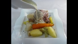 Recette de jarret de porc à la sauce Fourme dAmbert [upl. by Zedecrem]