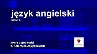 Klasa 4  Język angielski   szkoła [upl. by Atiuqcir]