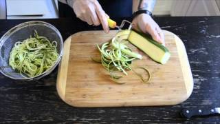 How To Make Zucchini Noodles [upl. by Nikolai]