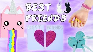 DIY MEILLEURES AMIES  BEST FRIENDS IDEES CADEAUX [upl. by Catina210]