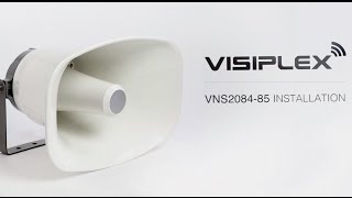 Visiplex VNS2084VNS2085 – PA Horn Speakers Installation [upl. by Herzberg]