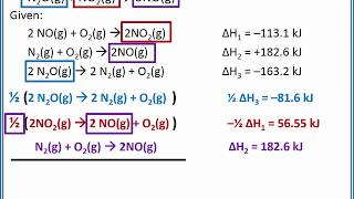 CHEMISTRY 101  Hesss Law [upl. by Lebam]