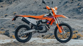 KTM Introduce New 2024 KTM 500 EXCF Puts The Dual In Dual Sport  First Look [upl. by Winter]