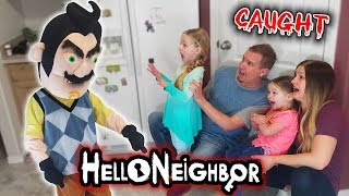 Hello Neighbor in Real Life Broke into a Strangers House amp Get Caught Part 1 [upl. by Ellehcirt686]