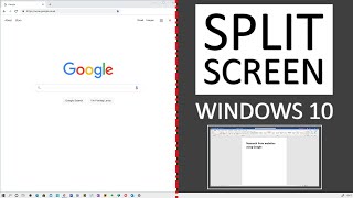 How To Split Screen On Windows 10  Snap Two Windows  FOR MULTITASKING amp BETTER PRODUCTIVITY [upl. by Kcirttap937]