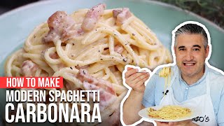 How to Make MODERN SPAGHETTI CARBONARA Like a Chef [upl. by Nellad79]