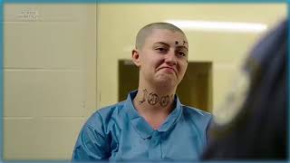 Unknown actress headshave in Tv series l Orange Is The New Black [upl. by Anuaek]