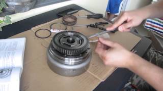 Yamaha XVS1100 DragStar Starter Clutch Replacement  Part 3 [upl. by Winterbottom]