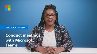 How to conduct meetings with Microsoft Teams [upl. by Methuselah274]