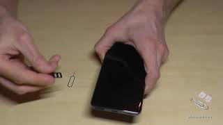 Xiaomi Mi 11 How to insert the SIM card [upl. by Toddy]