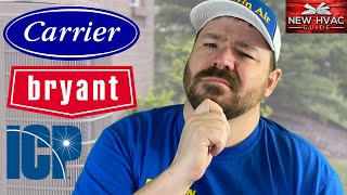 CARRIERBRYANT HVAC Brand COMPARISON [upl. by Ambie]