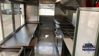 Rolling Kitchens  18 Foot Standard Food Truck Interior [upl. by Nytsyrk]